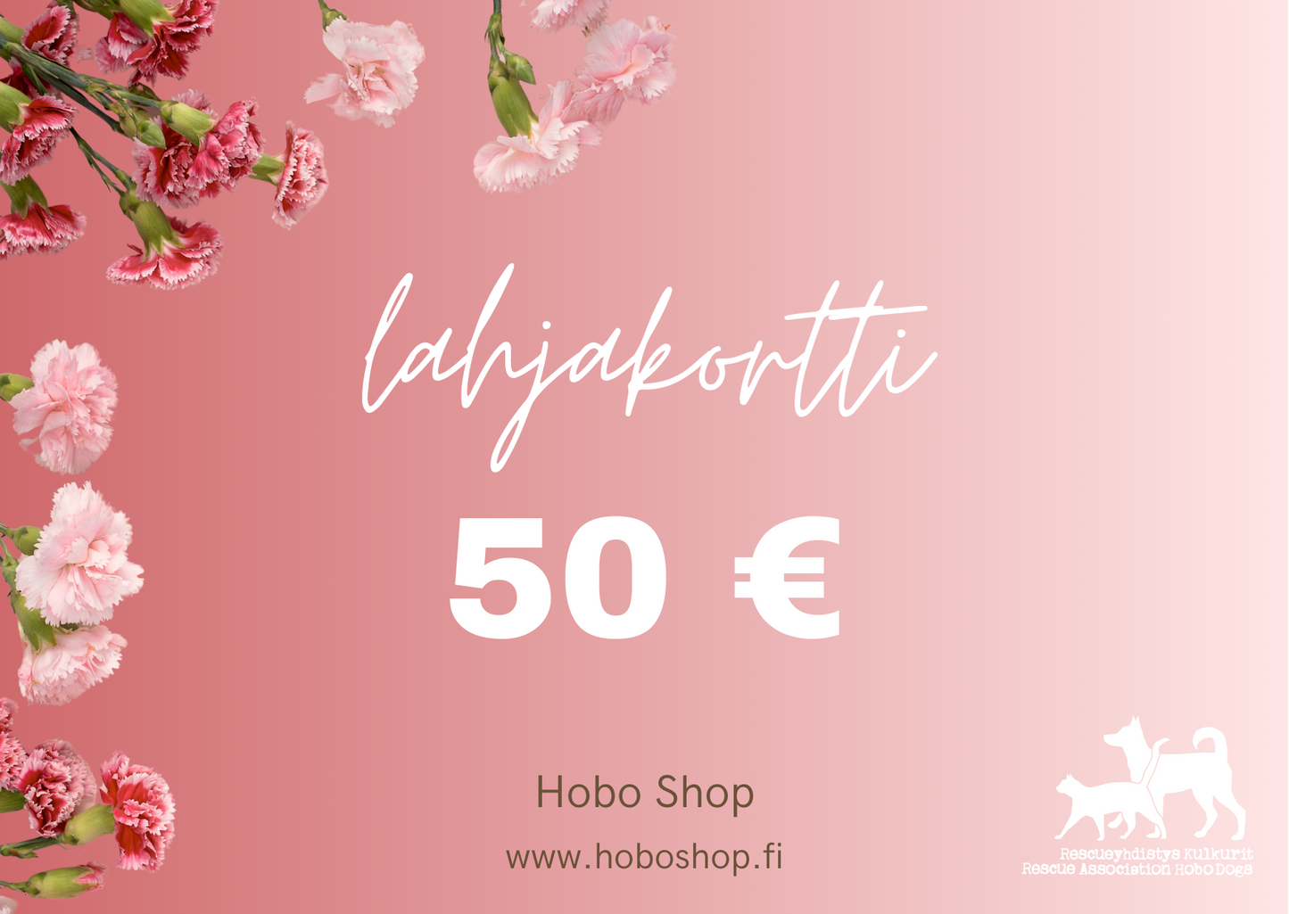 Lahjakortit Hobo Shopiin