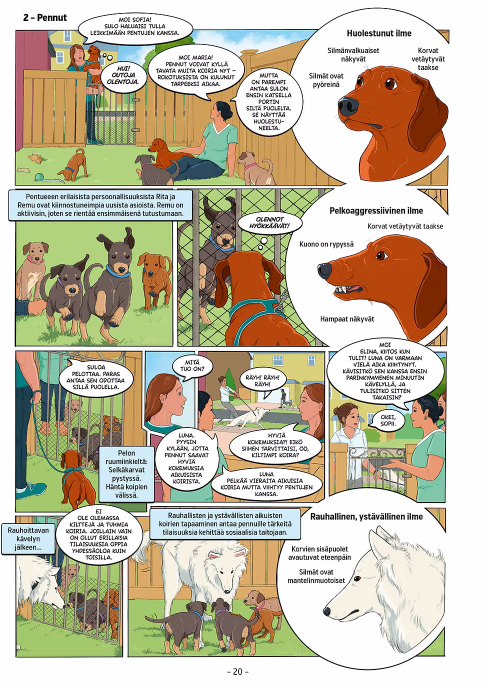 Koiran mieli - tiedettä sarjakuvana!