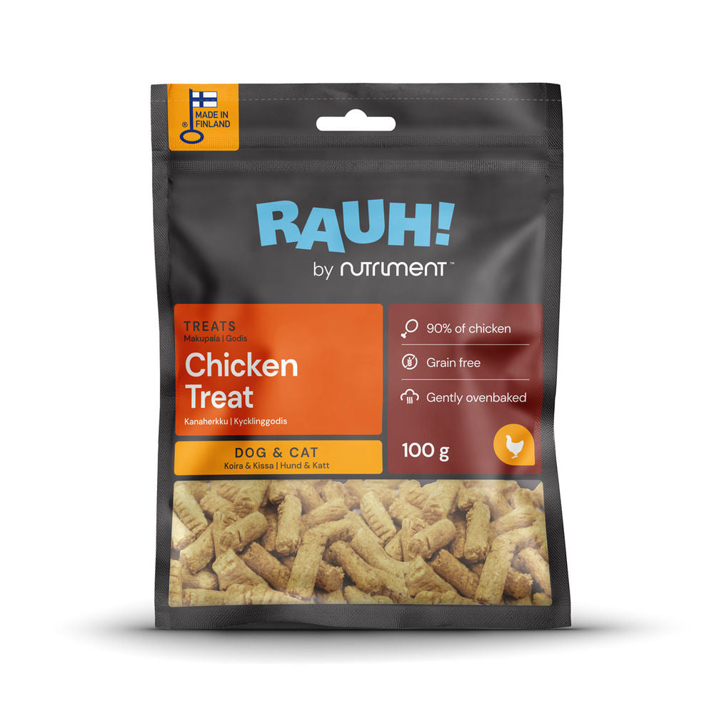 RAUH! Kanaherkku 100g koirille ja kissoille