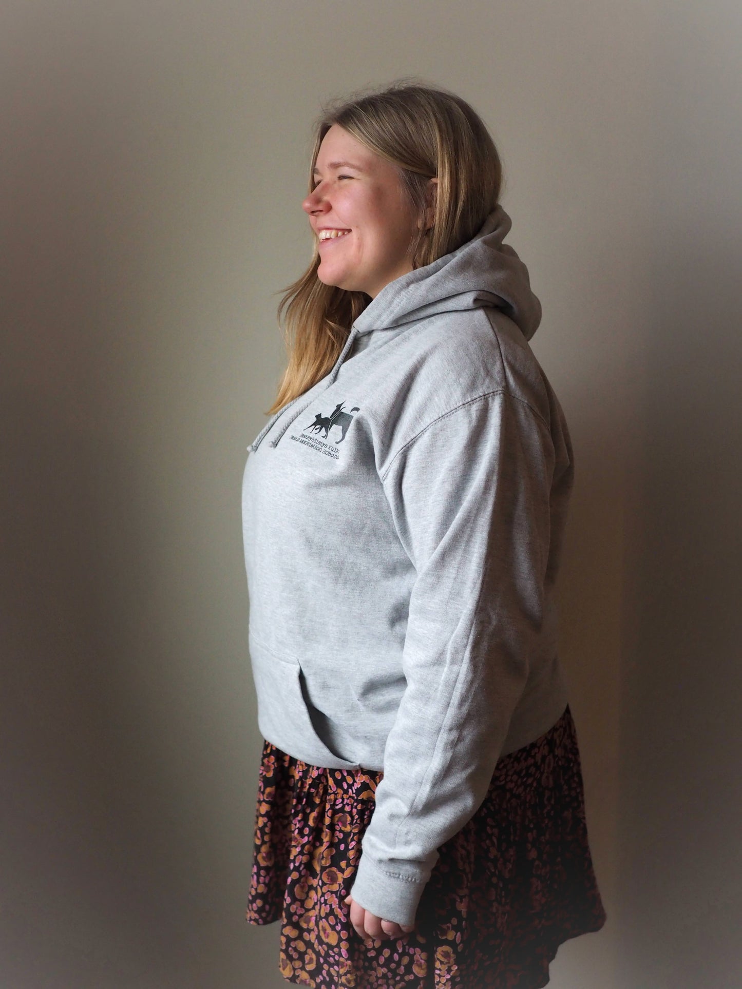 Kulkurit-huppari pullover, harmaa