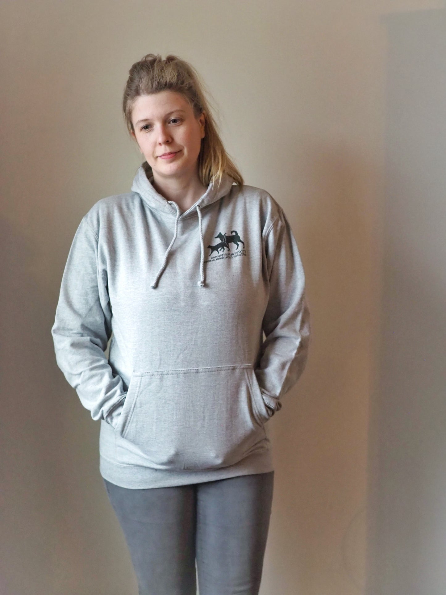 Kulkurit-huppari pullover, harmaa