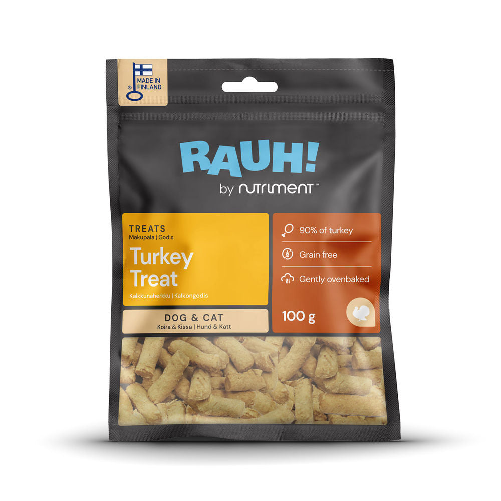 RAUH! Kalkkunaherkku 100g koirille ja kissoille