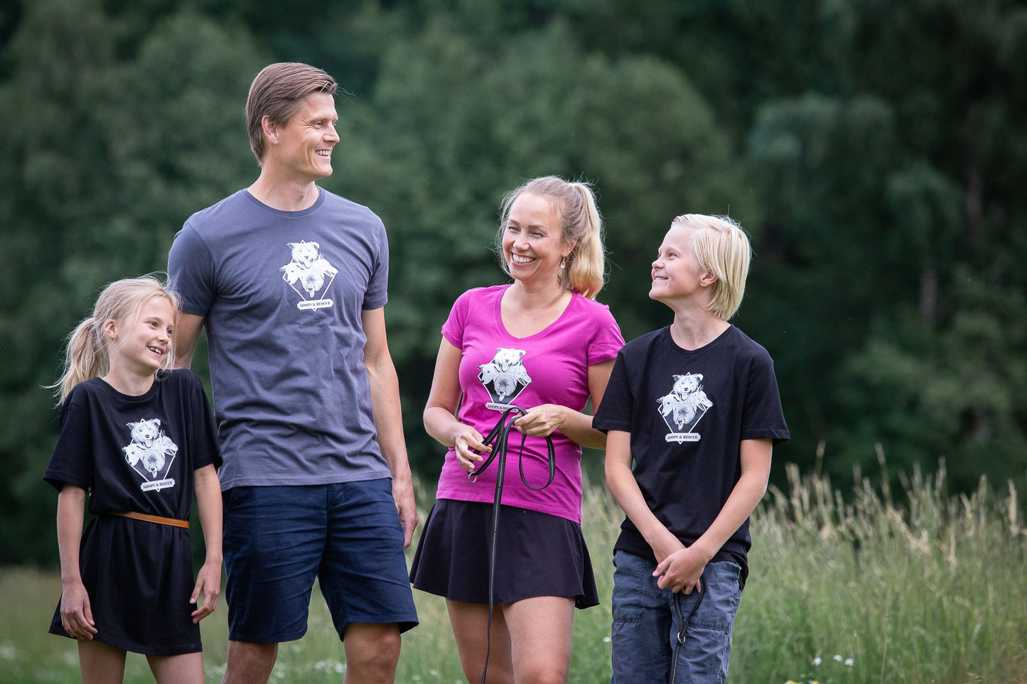 Adopt & Rescue T-paita, cupcake-pinkki ladyfit