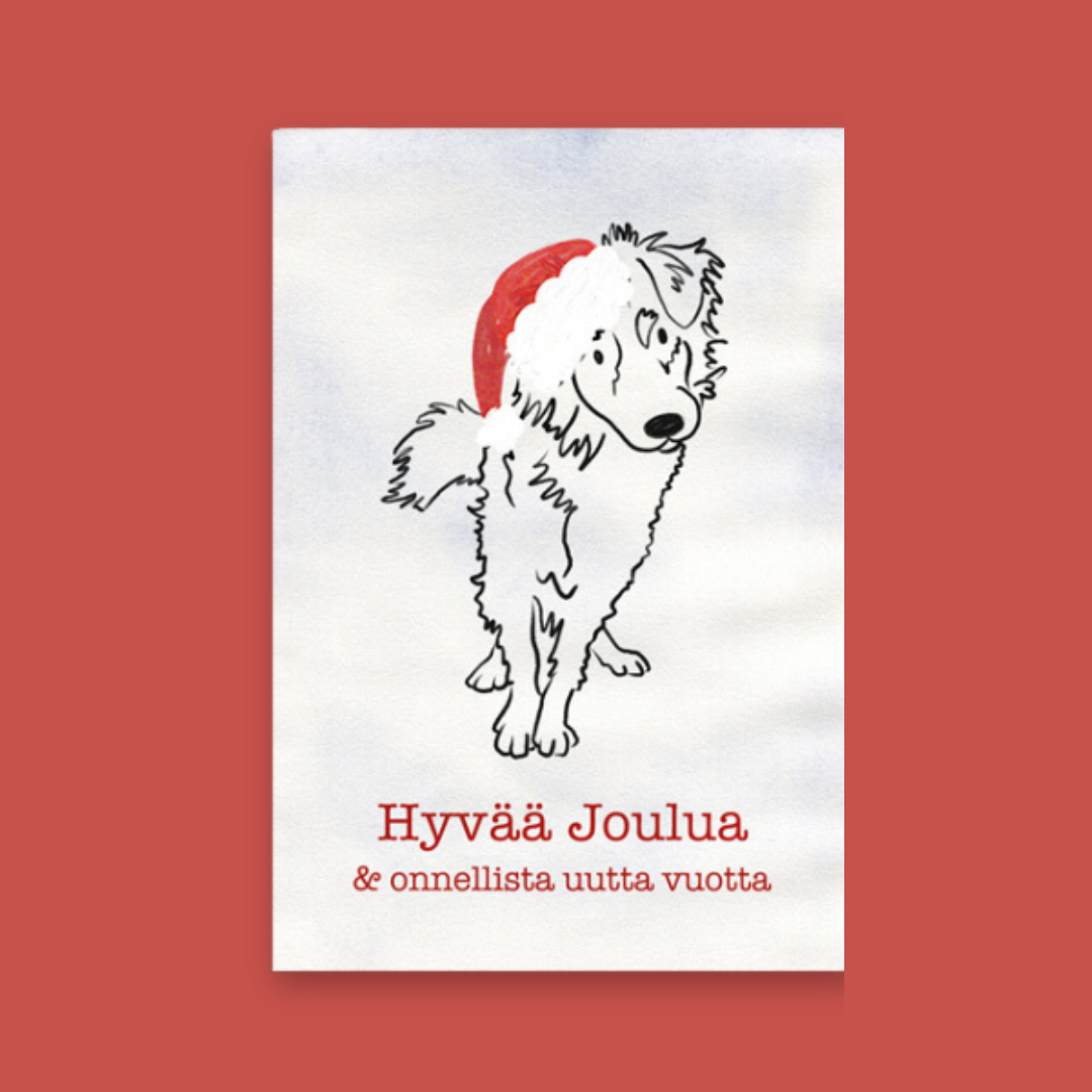 Joulukorttisetti "Koirat"