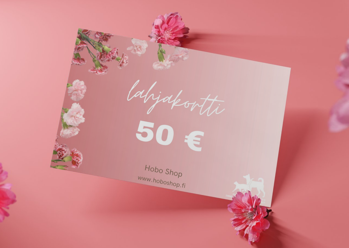 DIGITAALINEN LATAUS: Lahjakortti Hobo Shopiin