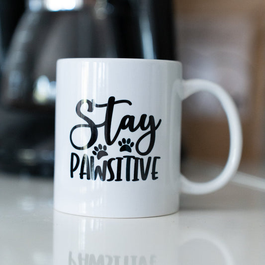 Stay Pawsitive -muki