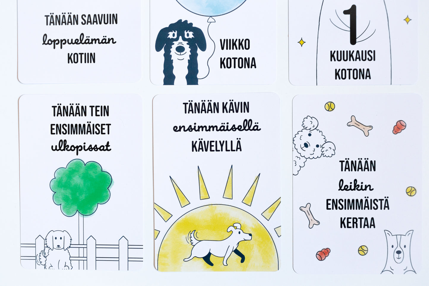 Milestone-korttisarja: Vasta kotiutuneet