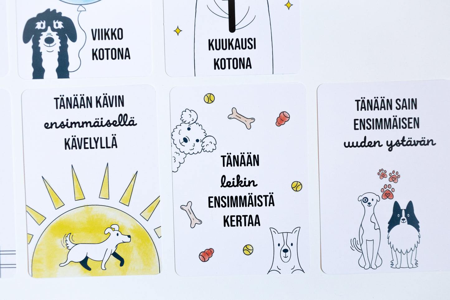 Milestone-korttisarja: Vasta kotiutuneet
