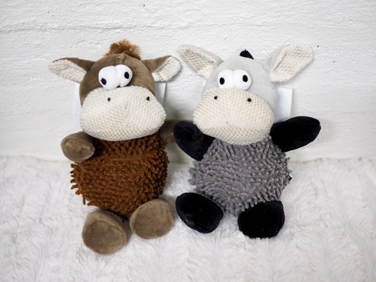 Eläinhahmo, vinkuva pehmolelu