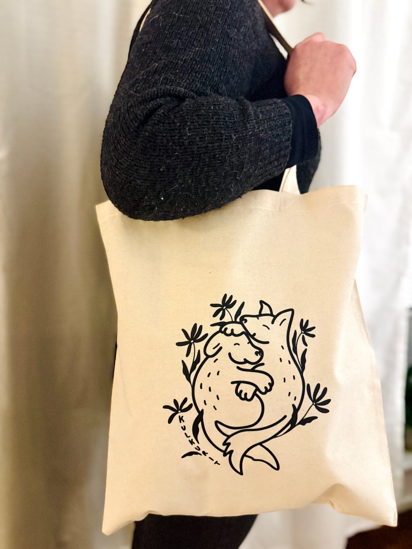 Kaksi Kulkuria - kangaskassi