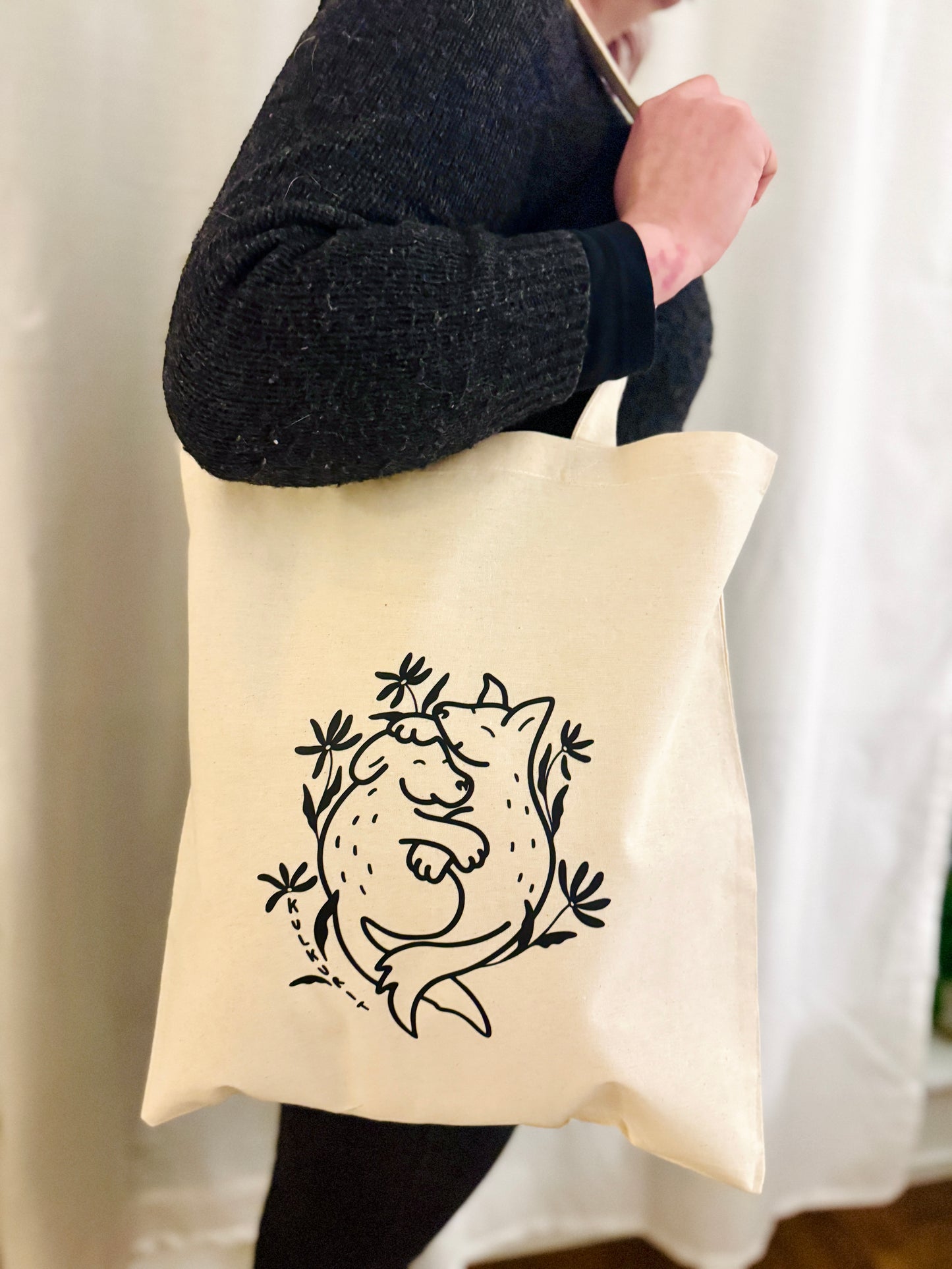 Kaksi Kulkuria - kangaskassi