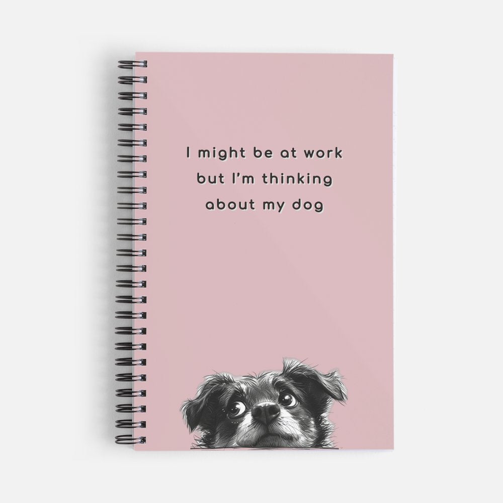 Muistivihko "Thinking about my dog"
