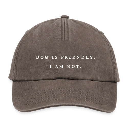 Lippis, Dog Is Friendly. I Am Not.