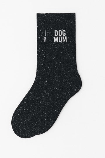 Dog Mum -glittersukat