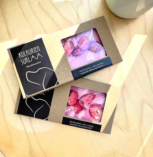 Kulkurien mansikkasuklaa