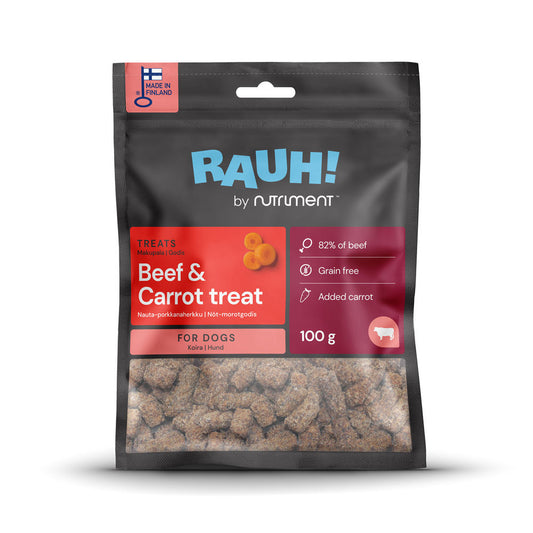 RAUH! Nauta-porkkanaherkku 100g koirille
