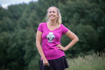 Adopt & Rescue T-paita, cupcake-pinkki ladyfit