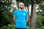Kulkurit T-paita, turkoosi unisex