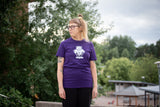 Adopt & Rescue T-paita, lila unisex