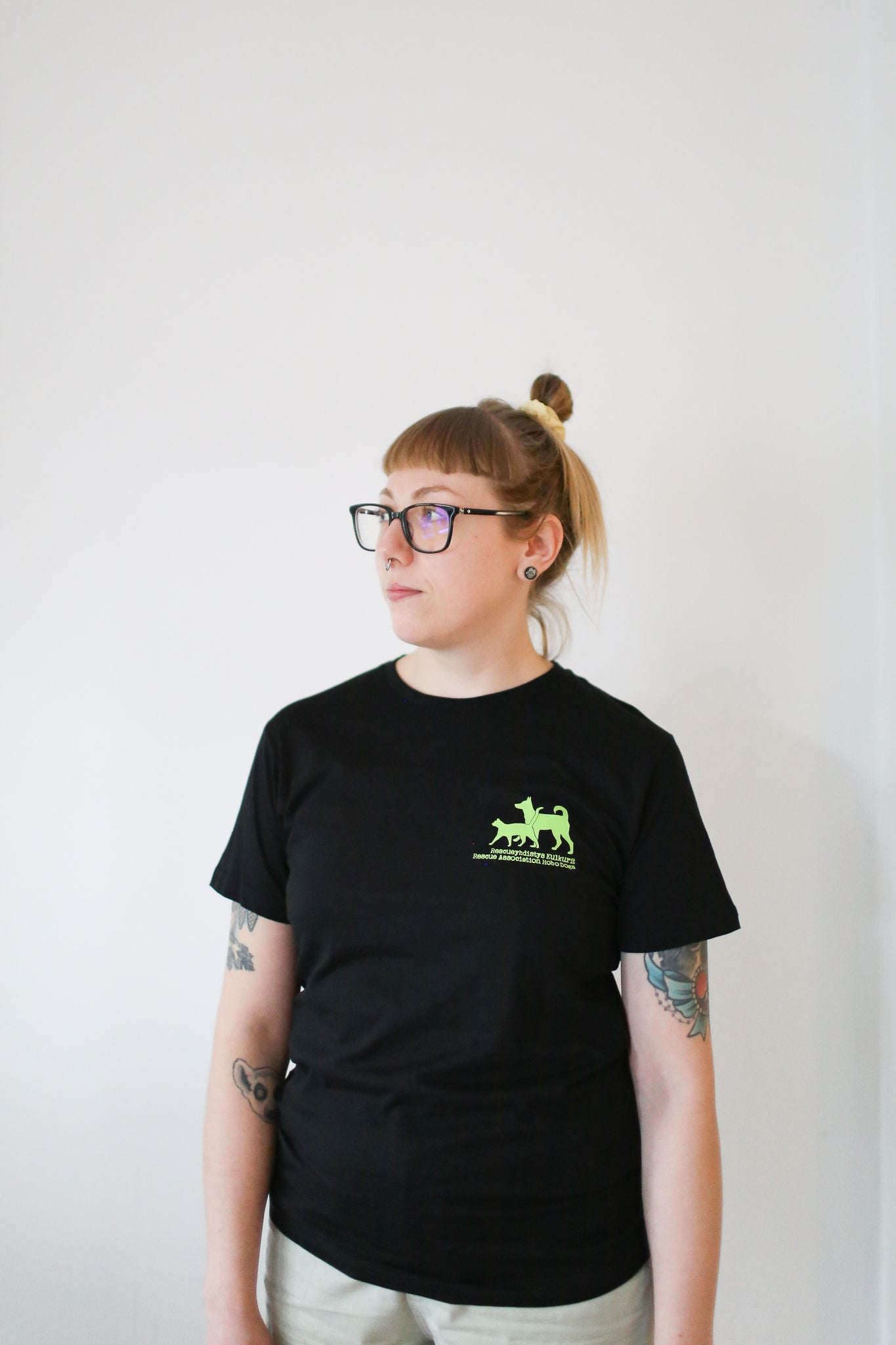Kulkurit T-paita, musta unisex