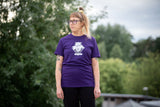 Adopt & Rescue T-paita, lila unisex